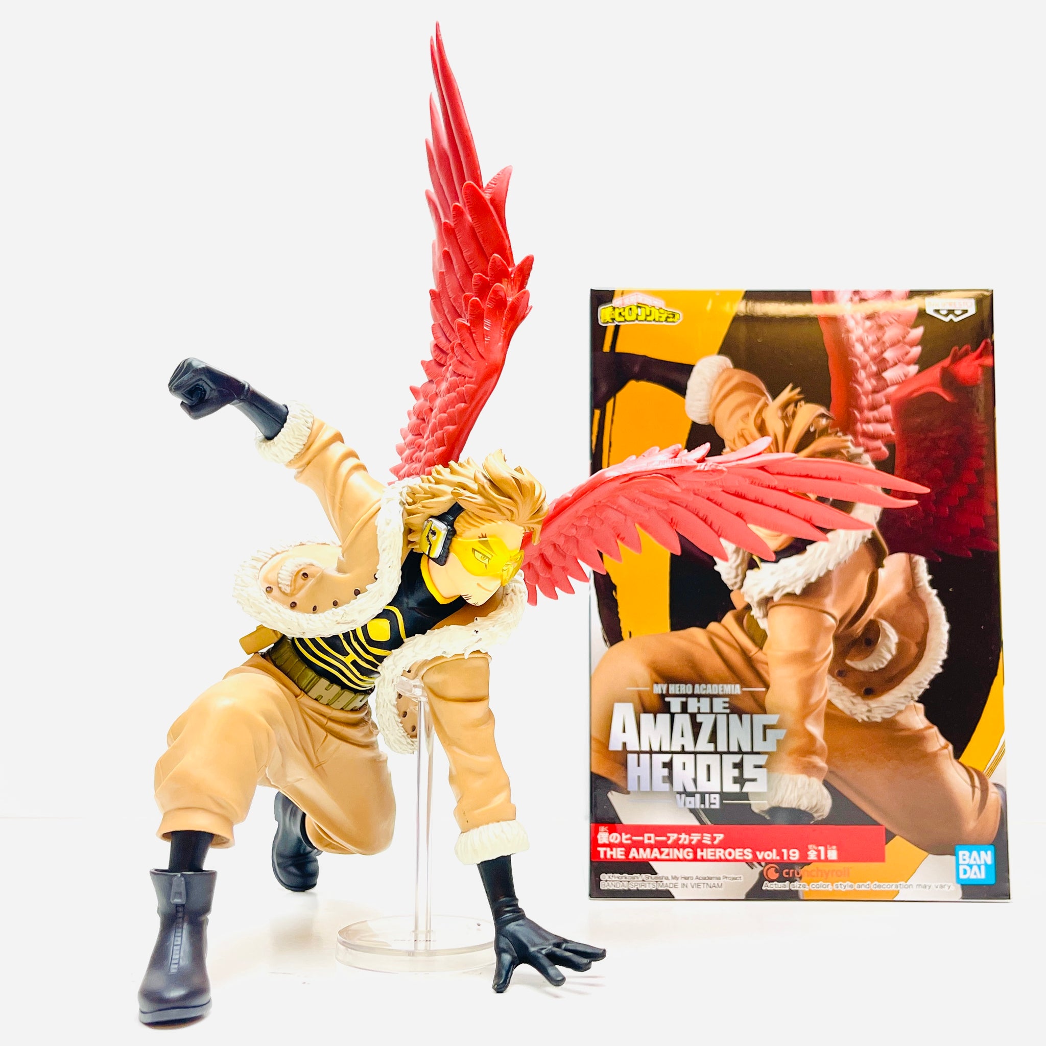 FIGURA DE ACCION BANPRESTO MY HERO ACADEMIA THE AMAZING HEROES vol 19