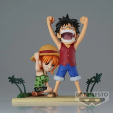 Load image into Gallery viewer, Banpresto One Piece World Collectable Figure Log Stories Luffy &amp; Nami Figure BP86914