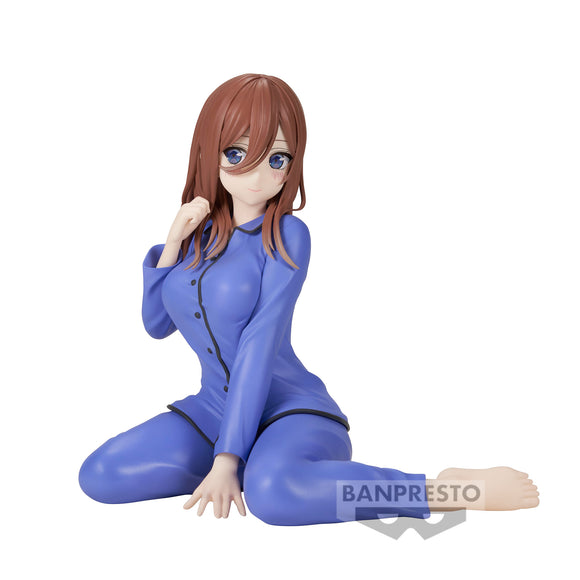 Banpresto The Quintessential Quintuplets Relax Time Nakano Miku Figure BP89533