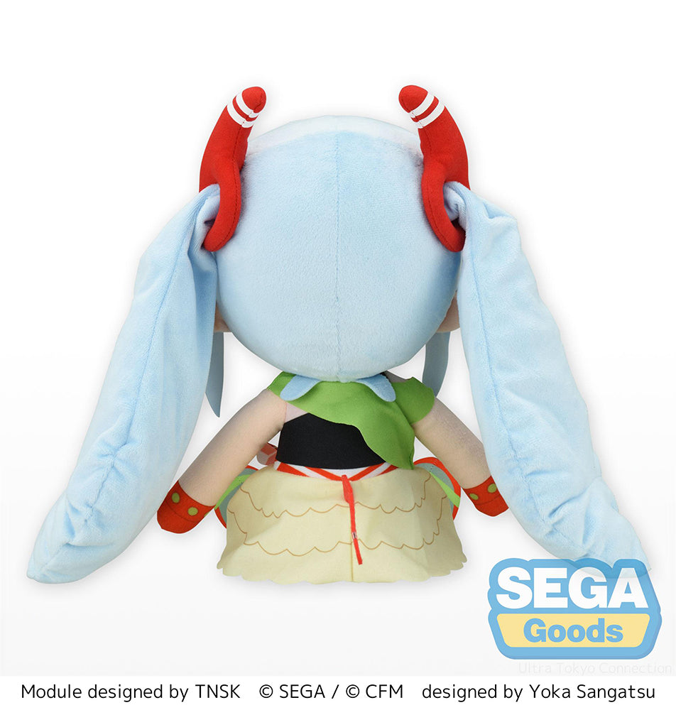 Sega Hatsune Miku Fuwa Petit Miku De:Monstar Large Stuffed Plush