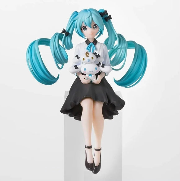 Sega Hatsune Miku - Hatsune Miku x Cinnamoroll Osumashi Ver. Chokonose Premium Noodle Stopper Figure SG43432