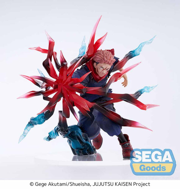 Sega Jujutsu Kaisen Luminasta Yuji Itadori Black Flash Figure SG44442