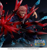 Sega Jujutsu Kaisen Luminasta Yuji Itadori Black Flash Figure SG44442