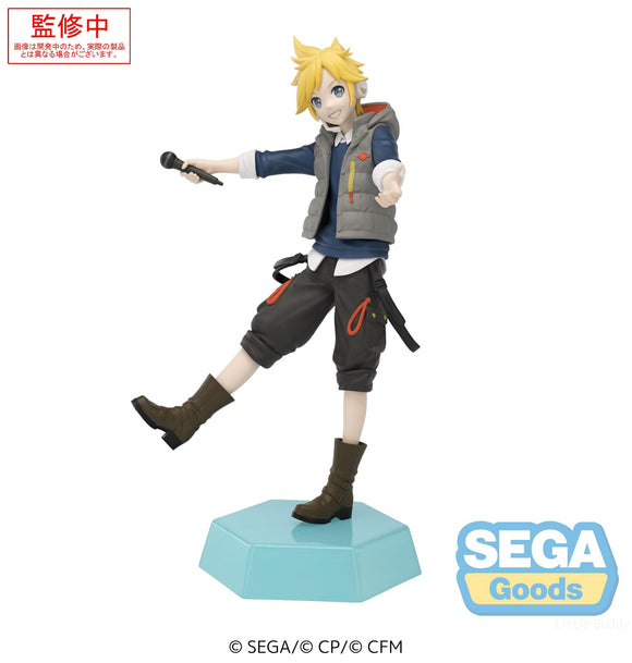 Sega Hatsune Miku: Colorful Stage! Desktop x Decorate Collections Street Sekai Kagamine Len Figure SG44988