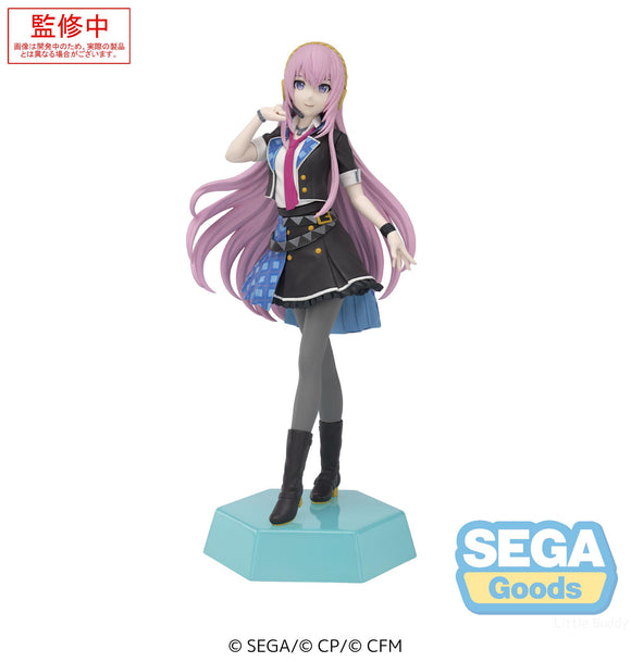 Sega Hatsune Miku: Colorful Stage! Desktop x Decorate Collections School Sekai Megurine Luka Figure SG44989