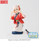 Sega Lycoris Recoil Perching Chisato Nishikigi Noodle Stopper Figure SG51654