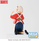 Sega Lycoris Recoil Perching Chisato Nishikigi Noodle Stopper Figure SG51654