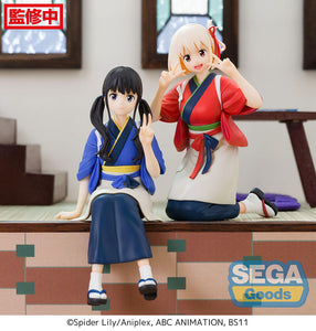 Sega Lycoris Recoil Perching Takina Inoue Noodle Stopper Figure SG54761