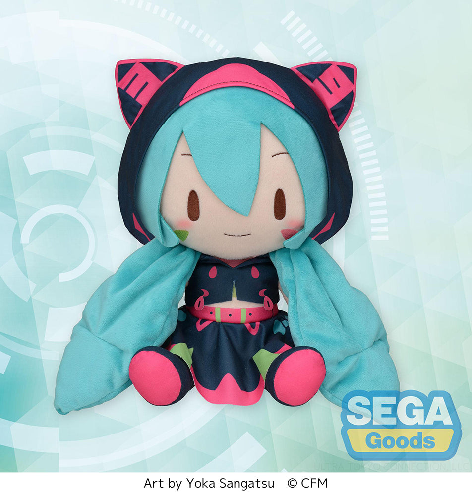 GALA 　PLUSH　プラッシュ　未使用品 Sega Hatsune Miku Fuwapuchi Miku Live Stage Large Stuffed