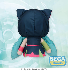 Sega Hatsune Miku Fuwapuchi Miku Live Stage Large Stuffed Plush SG52278