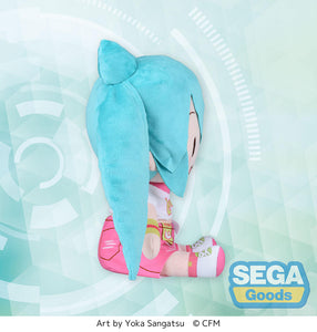 Sega Hatsune Miku Fuwapuchi Miku Live Cheering Large Stuffed Plush SG52614