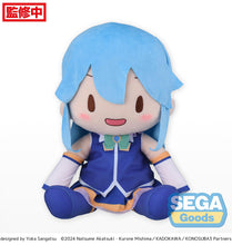 Load image into Gallery viewer, Sega KonoSuba: God&#39;s Blessing on this Wonderful World Fuwapetit Aqua Large Plush Doll