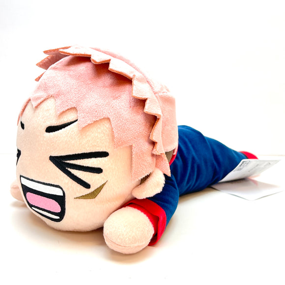 Sega Jujutsu Kaisen Big Nesoberi Plush Doll - Yuji Itadori (Happy Ver) SG96221