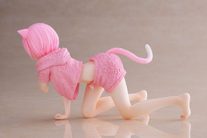 Taito Re Zero: Starting Life in Another World Desktop Cute Ram Cat Roomwear Ver. Figure T40147