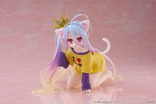 Load image into Gallery viewer, Taito No Game No Life Desktop Cute Shiro (Cat Ear T-Shirt Ver.) Figure T40353