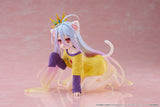 Taito No Game No Life Desktop Cute Shiro (Cat Ear T-Shirt Ver.) Figure T40353