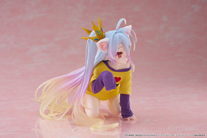 Taito No Game No Life Desktop Cute Shiro (Cat Ear T-Shirt Ver.) Figure T40353