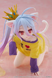 Taito No Game No Life Desktop Cute Shiro (Cat Ear T-Shirt Ver.) Figure T40353