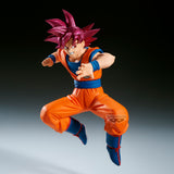 Banpresto Dragon Ball Super Match Makers (Vs Beerus) Super Saiyan God Son Goku Figure BP29200