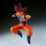 Banpresto Dragon Ball Super Match Makers (Vs Beerus) Super Saiyan God Son Goku Figure BP29200