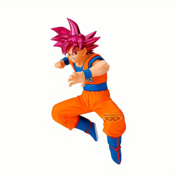 Banpresto Dragon Ball Super Match Makers (Vs Beerus) Super Saiyan God Son Goku Figure BP29200
