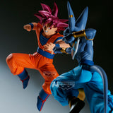 Banpresto Dragon Ball Super Match Makers (Vs Beerus) Super Saiyan God Son Goku Figure BP29200
