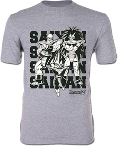 Dragon Ball Z Saiyan Vegeta Group Men's T-Shirt