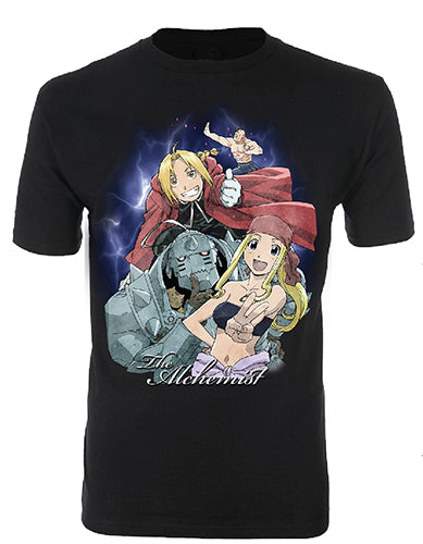 Fullmetal Alchemist Edward, Alphonse & Winry Men's T-Shirt