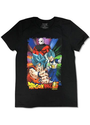 Dragon Ball Super SSGSS Goku & Vegeta Group Men's T-Shirt