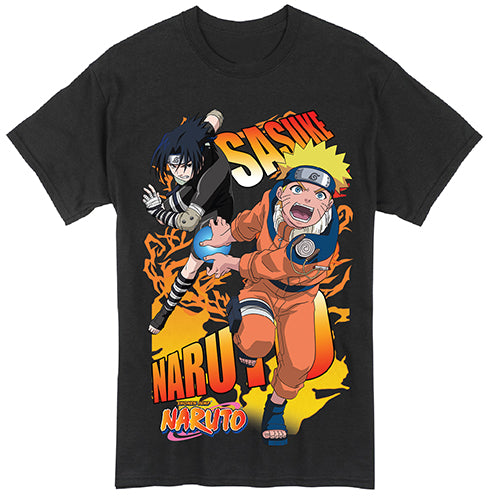 Naruto Naruto & Sasuke Men's T-Shirt