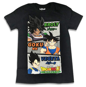 Dragon Ball Super Broly, Goku & Vegeta Group Men's T-Shirt