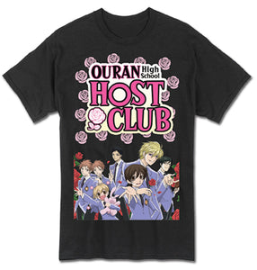 Ouran High School Host Club Main Characters Group Men's T-Shirt