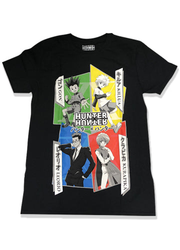 Hunter X Hunter Gon, Killua, Kurapika & Leorio Group Men's T-shirt