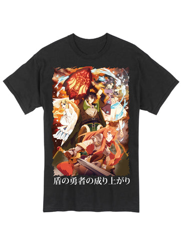 Official The Rising of the Shield Hero Group Men's T-Shirt GE34985