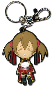 Sword Art Online SD Crying Silica PVC Keychain