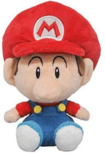 Load image into Gallery viewer, Super Mario All Star Collection Baby Mario Plush 6&quot;H