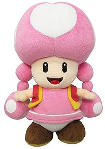 Super Mario All Star Collection Toadette Pink Plush 7.5"H