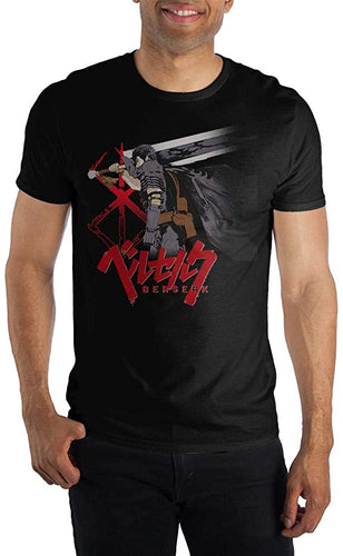 Berserk Guts with Dragon Slayer Sword & Brand of Sacrifice Men's T-Shirt