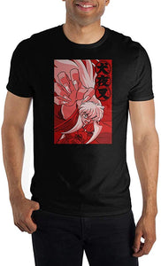 Inuyasha Attack Action Red Men's T-Shirt