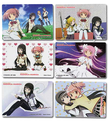 Madoka Magica Madoka, Homura, Mami Group Authentic Foil Sticker Set