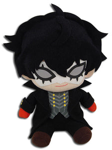 Persona 5 Phantom Thief Costume Sitting Pose 6"H Plush GE56515
