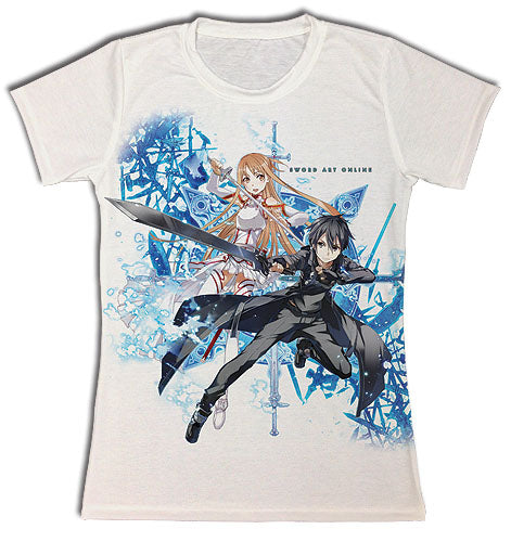 Sword Art Online Asuna & Kirito Sword Jrs T-Shirt