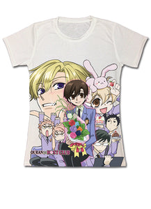 Ouran High School Host Club Group Sublimation Jrs T-Shirt