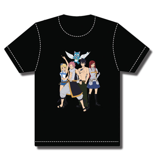 Fairy Tail Main Group Men's T-Shirt