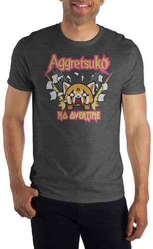 Aggretsuko No Overtime T-Shirt