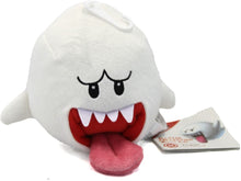 Load image into Gallery viewer, Super Mario All Star Collection Ghost Boo Stuffed Plush 4&quot;H