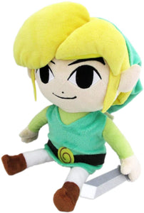 The Legend of Zelda Wind Waker Link Stuffed Plush 8"H