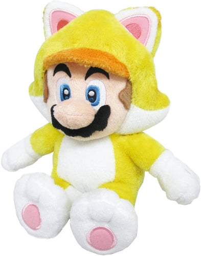 Super Mario Neko Cat Mario Stuffed Plush 9.5
