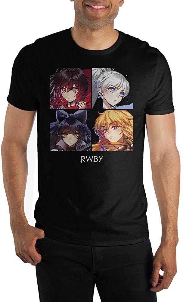 RWBY Anime Group Square Men's T-Shirt