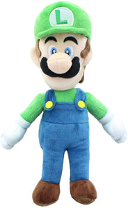 Super Mario All Star Collection Luigi Stuffed Plush 10"H